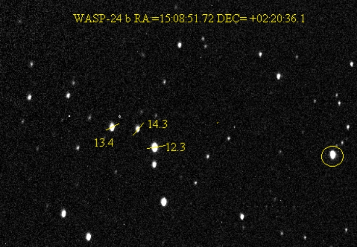 Mapka - WASP-24, JD 2456776.33051