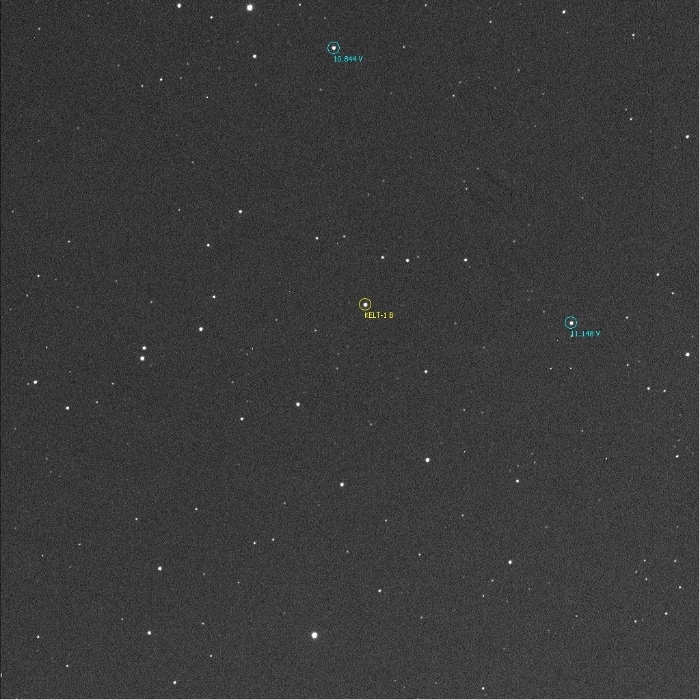 Mapka - KELT-1, JD 2456884.41795