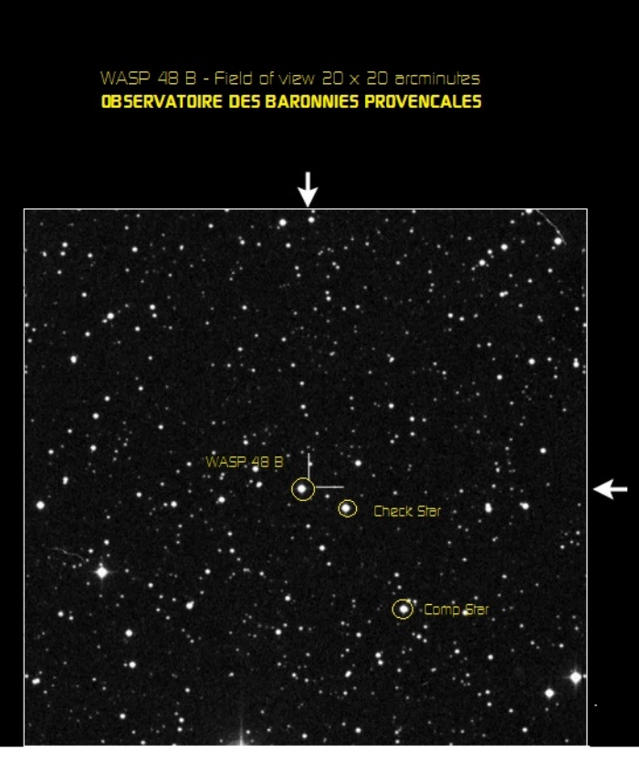 Mapka - WASP-48, JD 2456914.27756