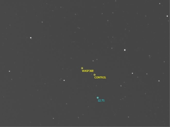 Mapka - WASP-36, JD 2457079.43247