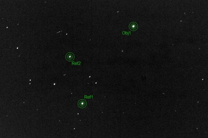 Mapka - WASP-14, JD 2457122.33179