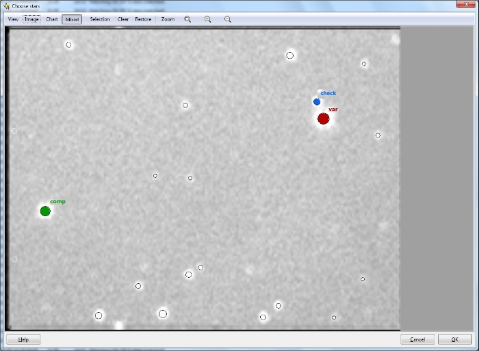 Mapka - WASP-80, JD 2457214.45570