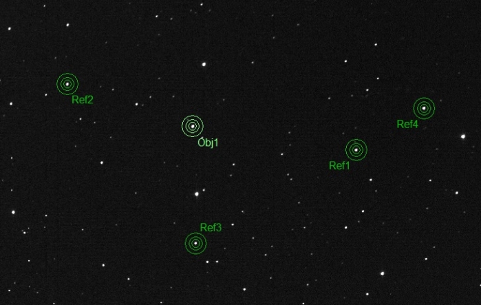 Mapka - WASP-1, JD 2457261.39148
