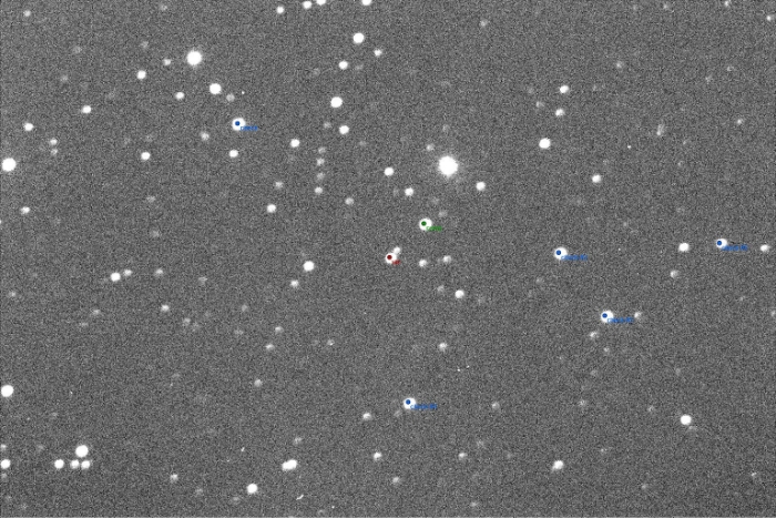 Mapka - WASP-46, JD 2457294.64797