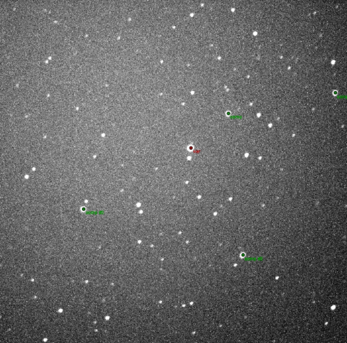 Mapka - WASP-33, JD 2457337.21829