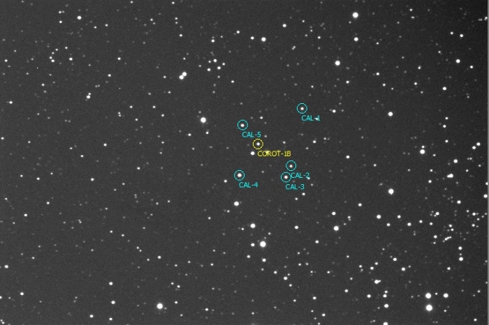 Mapka - CoRoT-1, JD 2457376.47033