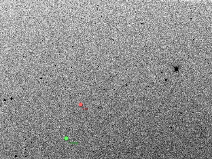 Mapka - WASP-77, JD 2457407.22550