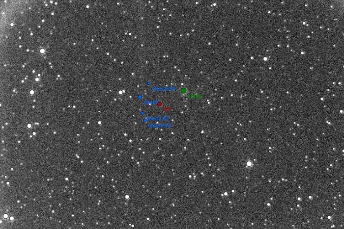 Mapka - V0546 And, JD 2455799.30832