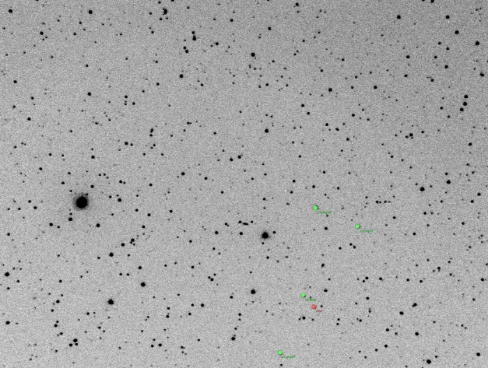 Mapka - WASP-84, JD 2457445.23730