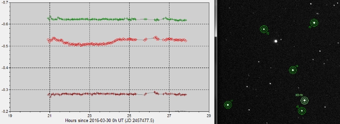 Mapka - XO-1, JD 2457478.37110