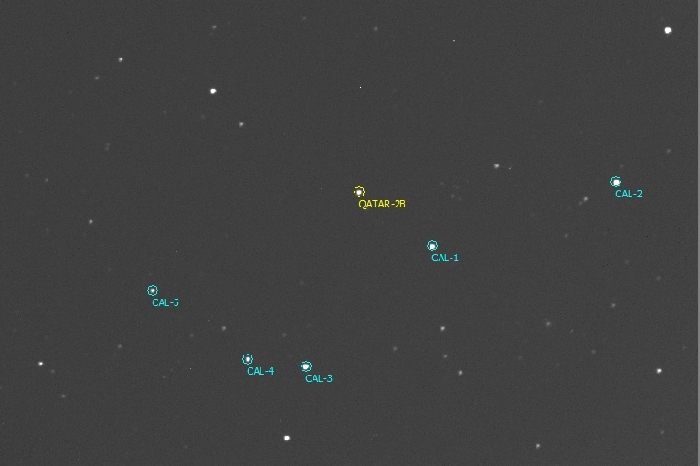 Mapka - Qatar-2, JD 2457493.47907