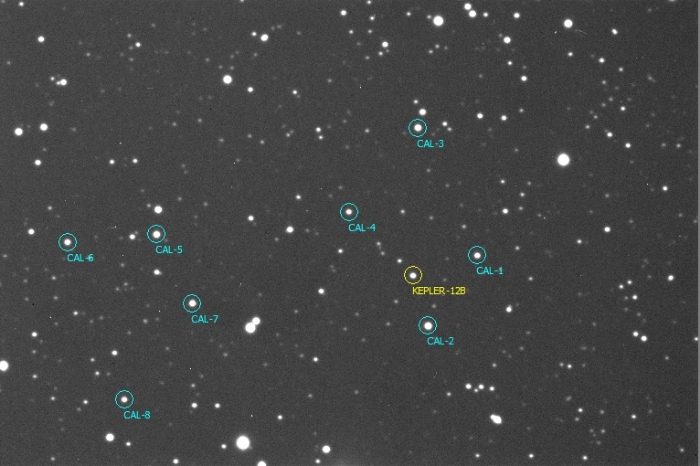Mapka - Kepler-12, JD 2457502.46975