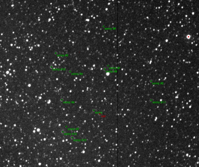 Mapka - CoRoT-2, JD 2457554.39922