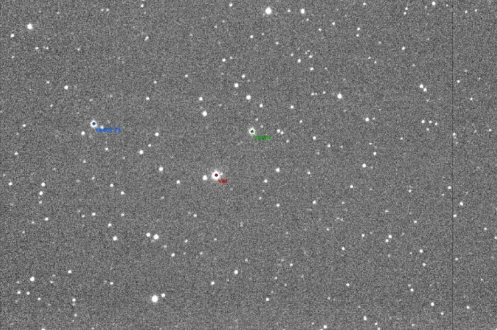 Mapka - WASP-33, JD 2457327.48923
