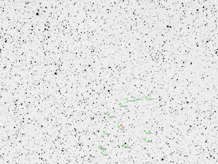 Mapka - CoRoT-2, JD 2457608.40650
