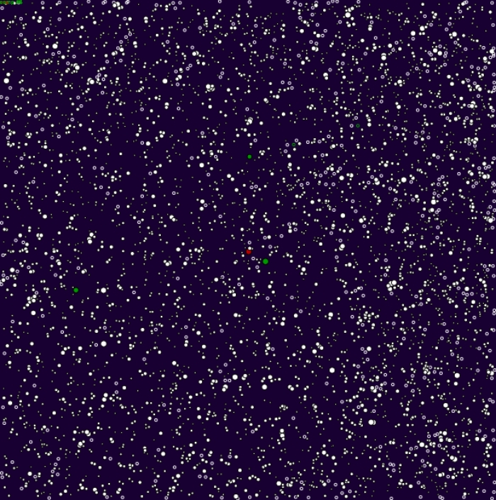 Mapka - CoRoT-2, JD 2457615.35886