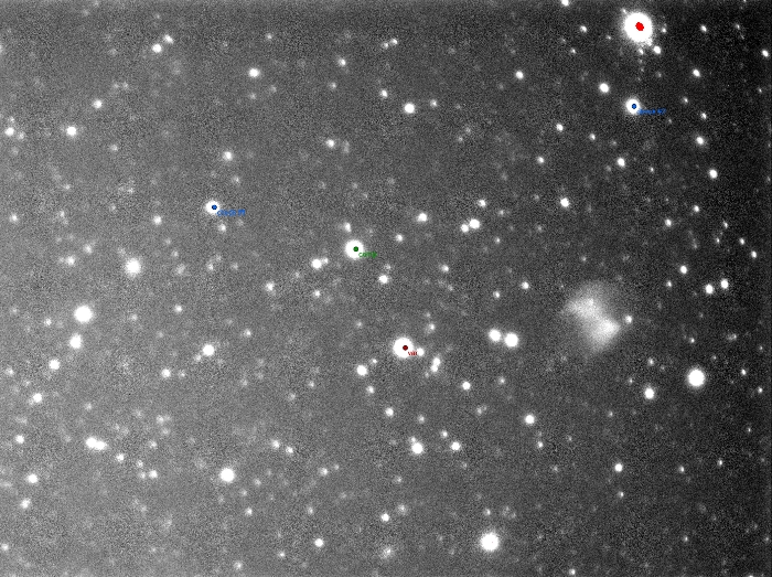 Mapka - HD189733, JD 2457618.34557