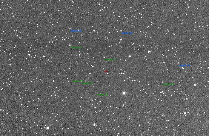 Mapka - WASP-2, JD 2457624.37856