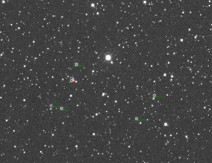 Mapka - HAT-P-16, JD 2457631.36750