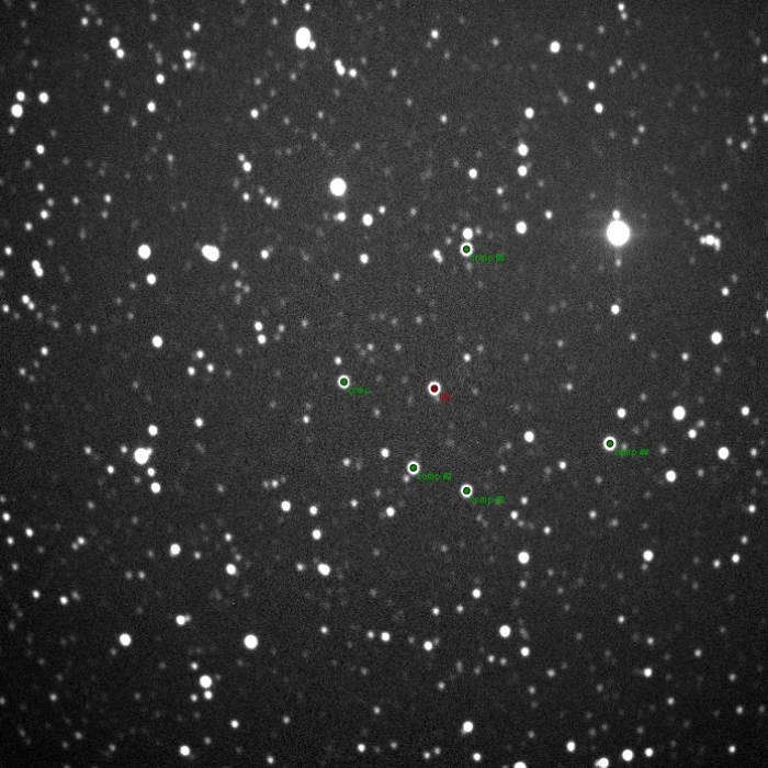 Mapka - WASP-2, JD 2457652.37795