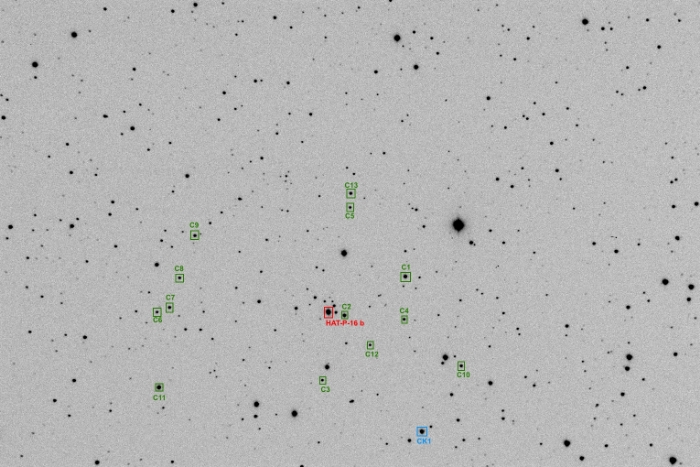 Mapka - HAT-P-16, JD 2457656.30739