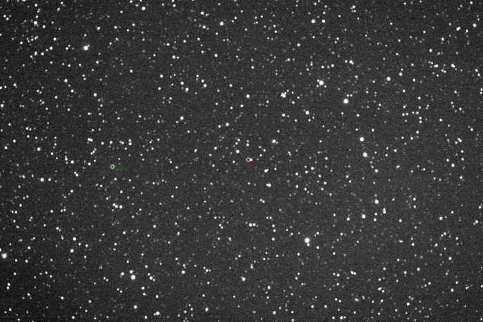 Mapka - WASP-33, JD 2457659.29860