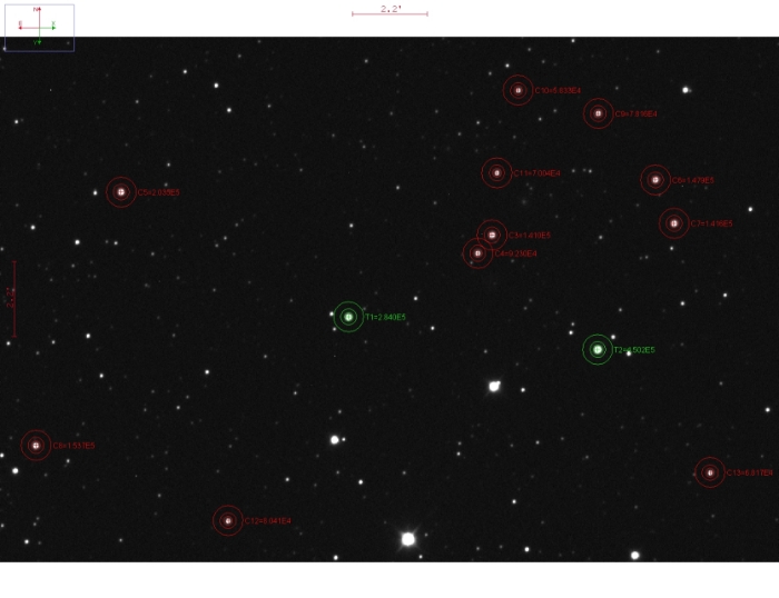 Mapka - WASP-93, JD 2457664.30496