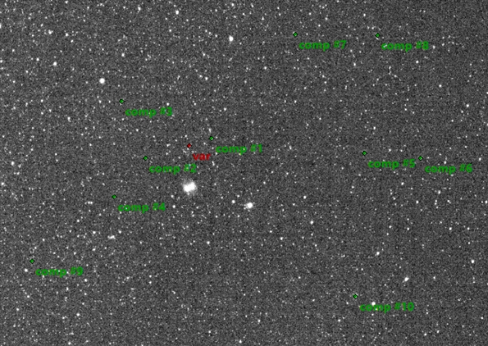 Mapka - HD189733, JD 2457638.28963