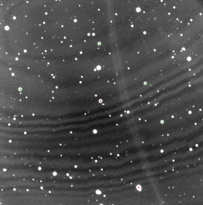Mapka - WASP-1, JD 2457750.27729