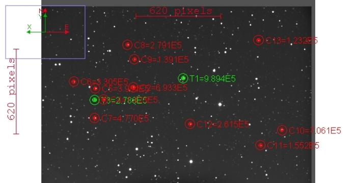Mapka - WASP-93, JD 2457757.24500