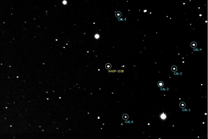 Mapka - WASP-103, JD 2457851.52961