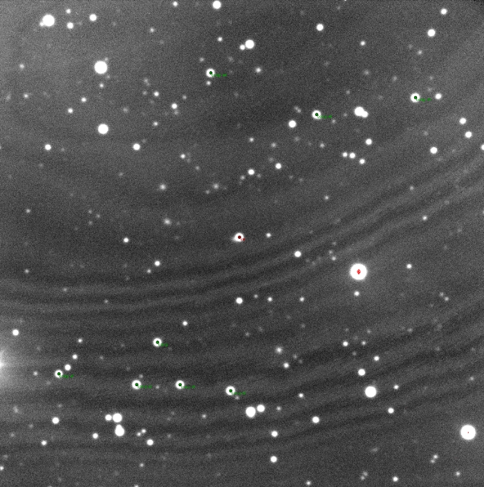 Mapka - WASP-92, JD 2457864.32817
