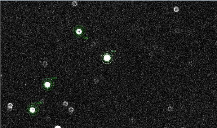 Mapka - WASP-14, JD 2457867.36473