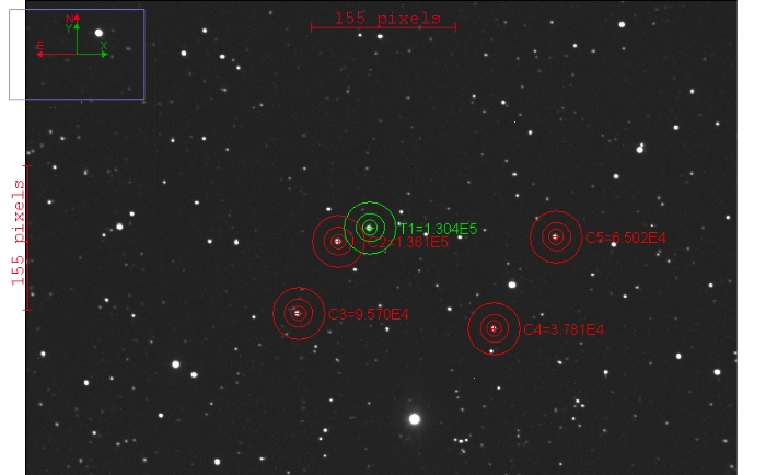 Mapka - WASP-48, JD 2457900.39382