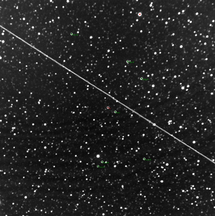 Mapka - CoRoT-2, JD 2457920.42500