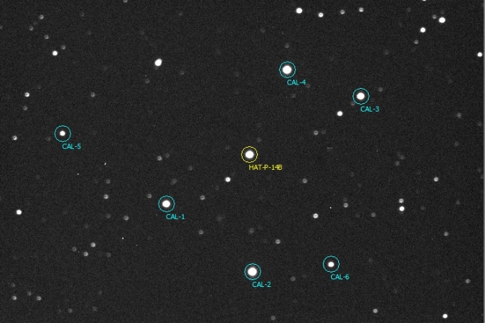 Mapka - HAT-P-14, JD 2457943.37487