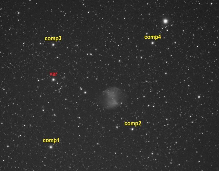 Mapka - HD189733, JD 2457944.45700