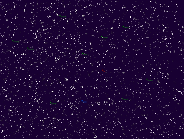 Mapka - CoRoT-2, JD 2457988.38321