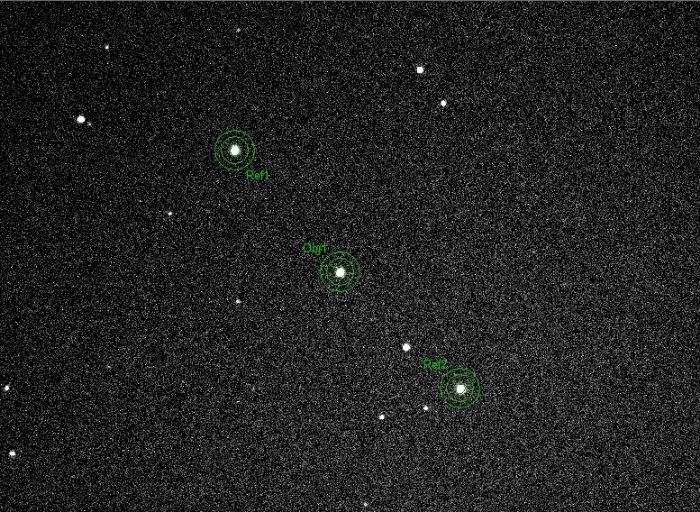 Mapka - WASP-32, JD 2457997.40500