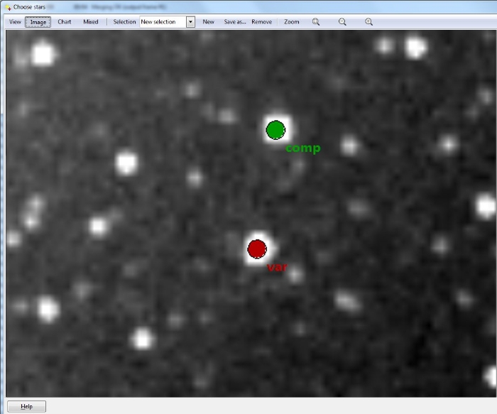 Mapka - CoRoT-2, JD 2457995.37599