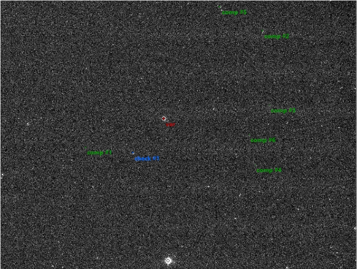Mapka - HAT-P-8, JD 2458018.45055
