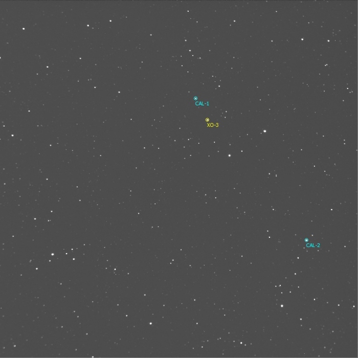 Mapka - XO-3, JD 2458075.28615