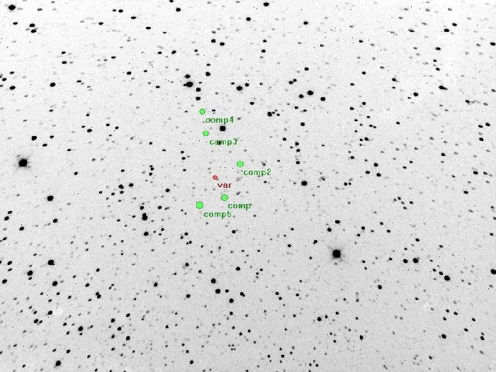 Mapka - CoRoT-18, JD 2458080.51604