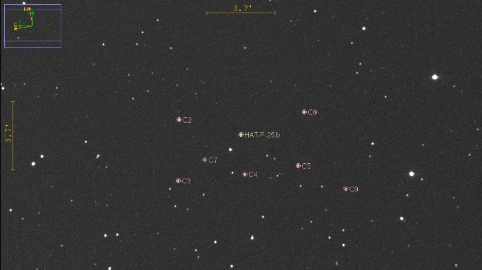 Mapka - HAT-P-25, JD 2458073.48534
