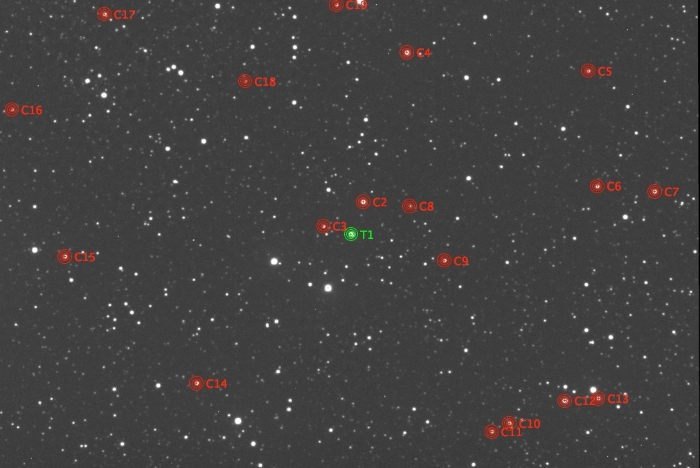 Mapka - XO-3, JD 2458049.83567