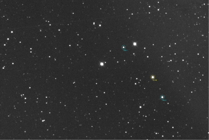 Mapka - XO-3, JD 2458107.27459