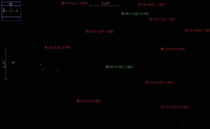 Mapka - WASP-58, JD 2457968.35171