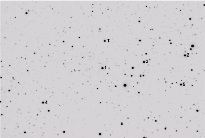 Mapka - WASP-19, JD 2458153.86725