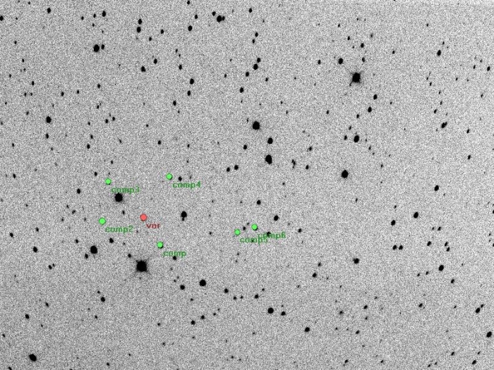 Mapka - WASP-57, JD 2458227.33749