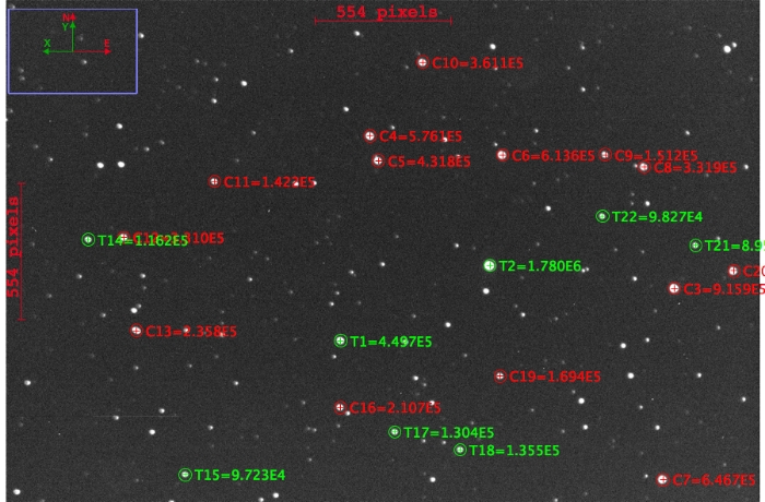 Mapka - HAT-P-9, JD 2458085.64167